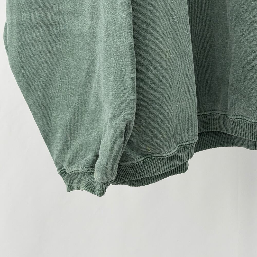 Vintage 90s Northwestern College Crewneck Sweatshirt Green Somers USA XXL - Picture 5 of 7